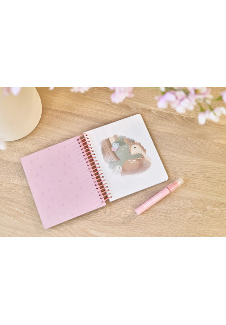 Kníha kúzlenia s vodou Rosa Fairy Garden