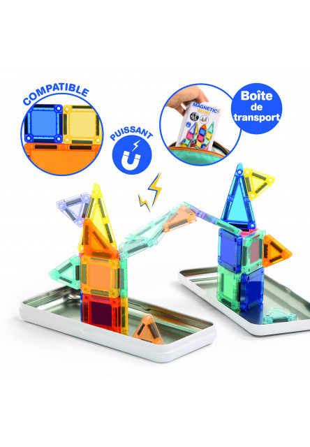 Magnetická stavebnica mini 26 ks