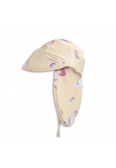 Uv letný klobúčik lykke - unicorn shores - 1-3 roky