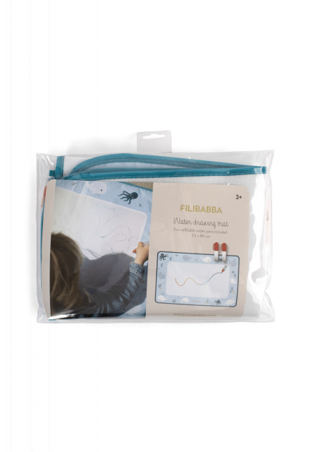 Vodová maliarska podložka - christian´s whale tales