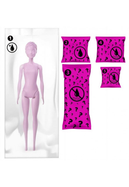 BRB COLOR REVEAL BARBIE VLNA 1 ASST