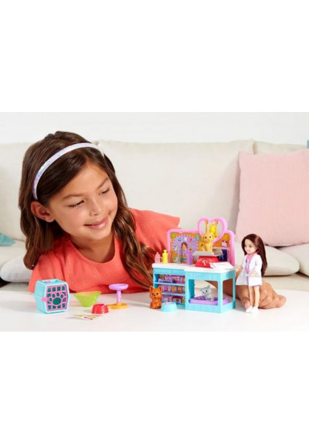 Barbie Chelsea veterinárka herný set 