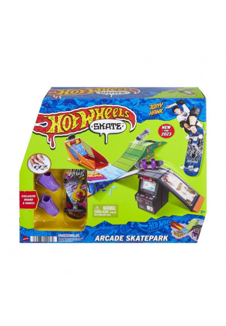 Hot Wheels skates fingerboard skates fingerboard skatepark herný set asst 