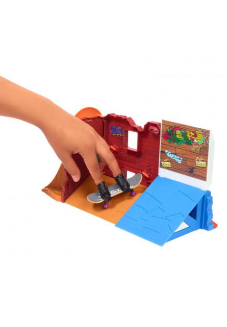 Hot Wheels skates fingerboard skates fingerboard skatepark herný set asst 