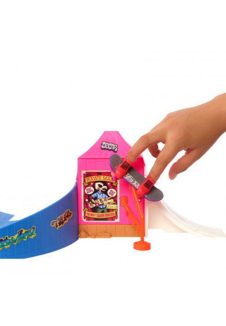 Hot Wheels skates zábavný fingerboard  skatepark 