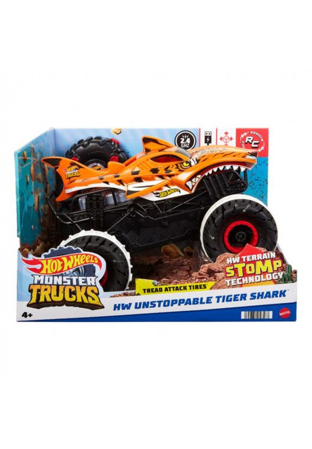 Hot Wheels  R/C MONSTER TRUCK 1:15 ŽRALOK TIGRÍ