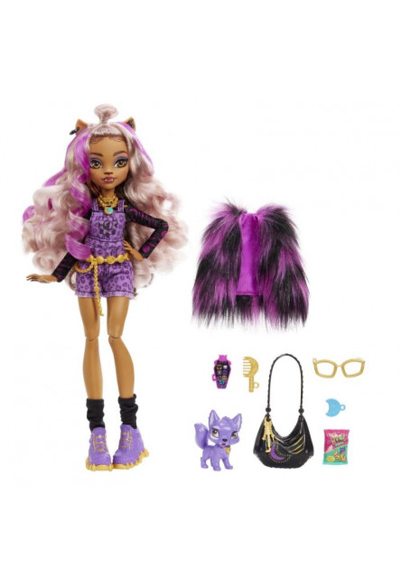 Monster High bábika Monsterka - CLAWDEEN