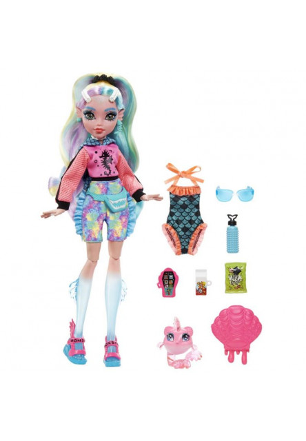 Monster High bábika Monsterka - LAGOONA