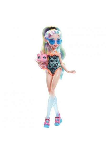 Monster High bábika Monsterka - LAGOONA