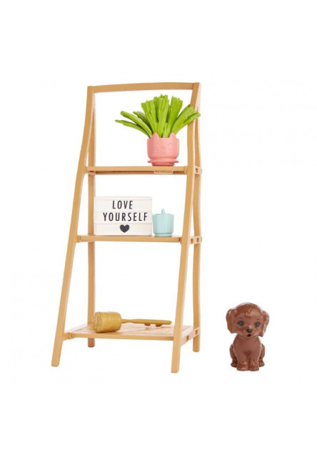 Barbie bábika a kúpel s mydlovými konfetami blondínka  