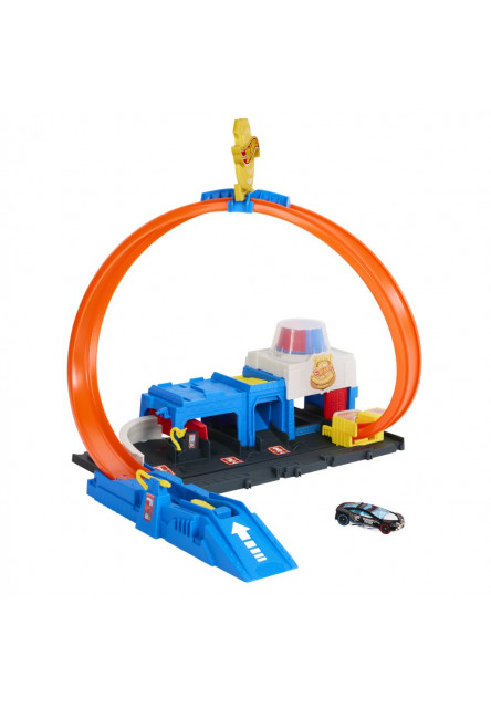 Hot Wheels city super policajná stanica 