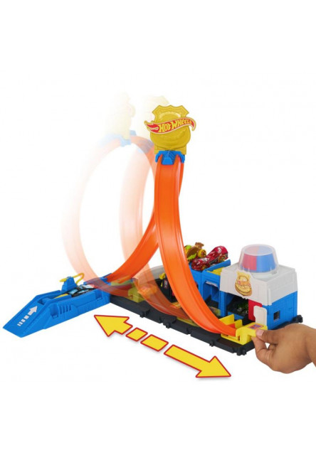 Hot Wheels city super policajná stanica 