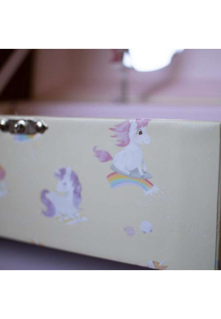 Hudobná šperkovnica - unicorn