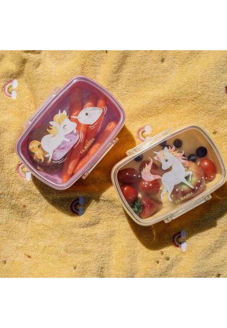 Desiatové boxy - unicorn shores - 2ks