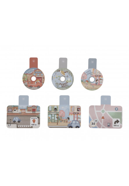 Pult s aktivitami a volantom drevený