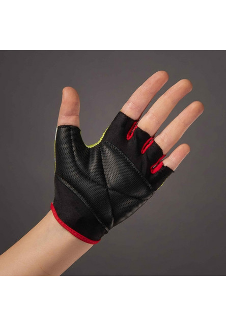 Chiba Detské cyklistické rukavice Cool Kids FACE M