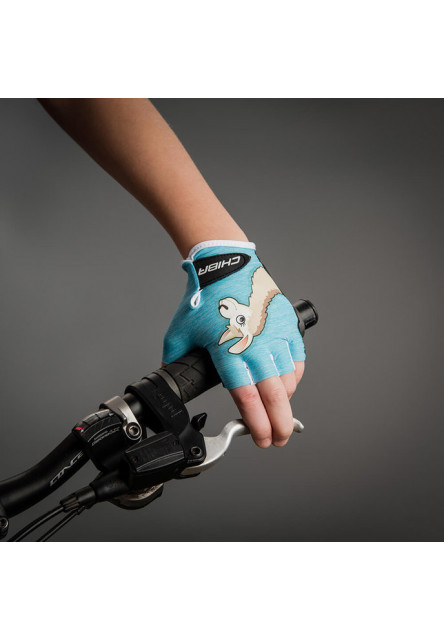 Chiba Detské cyklistické rukavice Cool Kids Lama L