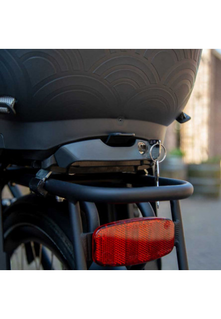 Sedadlo JUNIOR bez adaptéra zadné Bincho Čierna/Kurumi Hnedá Bincho Čierna/Kurumi Hnedá