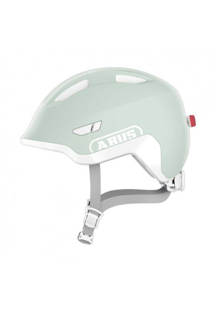 ABUS Detská cyklistická prilba Smiley 3.0 ACE LED pure mint 2026 M