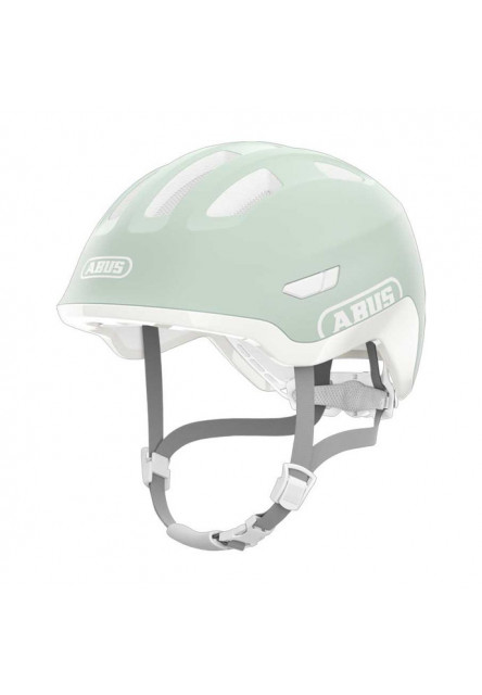 ABUS Detská cyklistická prilba Smiley 3.0 ACE LED pure mint 2026 M