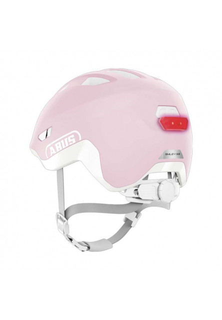 ABUS Detská cyklistická prilba Smiley 3.0 ACE LED pure rose 2026 S