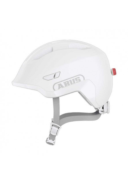 ABUS Detská cyklistická prilba Smiley 3.0 ACE LED pure white 2026 M