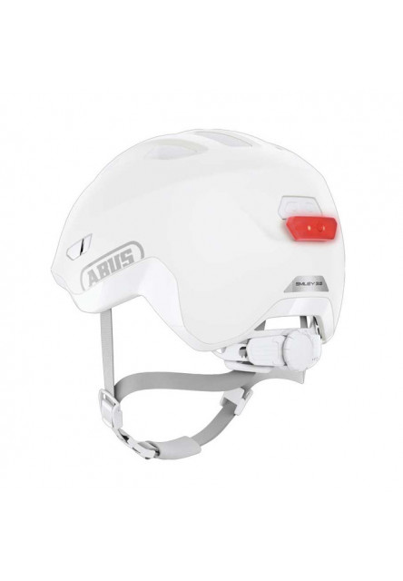 ABUS Detská cyklistická prilba Smiley 3.0 ACE LED pure white 2026 S