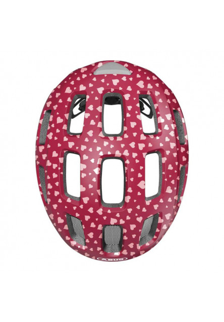 ABUS Detská cyklistická prilba Youn-I 2.0 cherry heart 2026 M