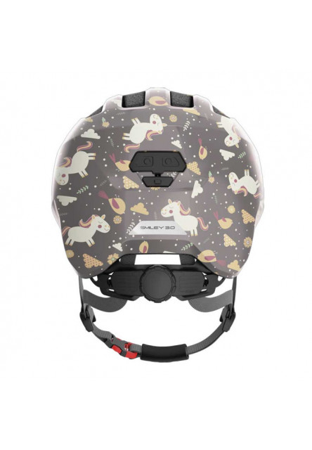 ABUS Detská cyklistická prilba Smiley 3.0 grey horse 2026 S