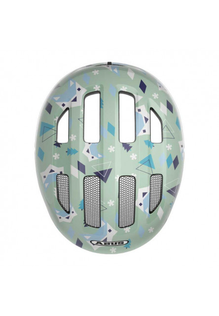 ABUS Detská cyklistická prilba Smiley 3.0 green nordic 2026 S