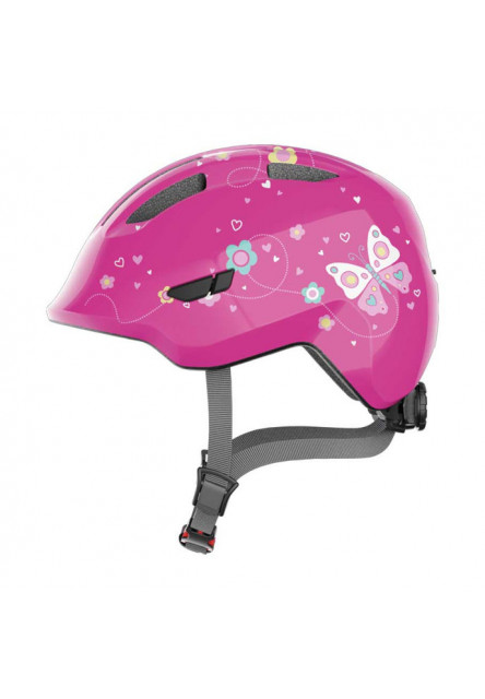 ABUS Detská cyklistická prilba Smiley 3.0 pink butterfly 2026 M