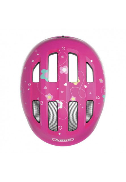 ABUS Detská cyklistická prilba Smiley 3.0 pink butterfly 2026 M