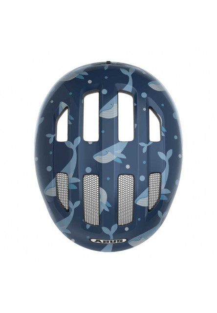 ABUS Detská cyklistická prilba Smiley 3.0 blue whale 2026 M