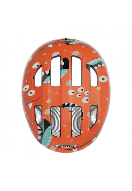 ABUS Detská cyklistická prilba Smiley 3.0 orange monster 2026 M