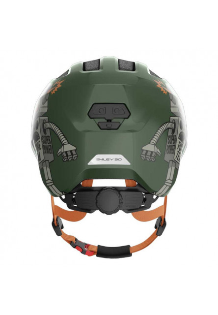 ABUS Detská cyklistická prilba Smiley 3.0 green robo 2026 S