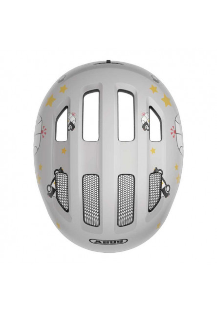 ABUS Detská cyklistická prilba Smiley 3.0 grey police 2026 S