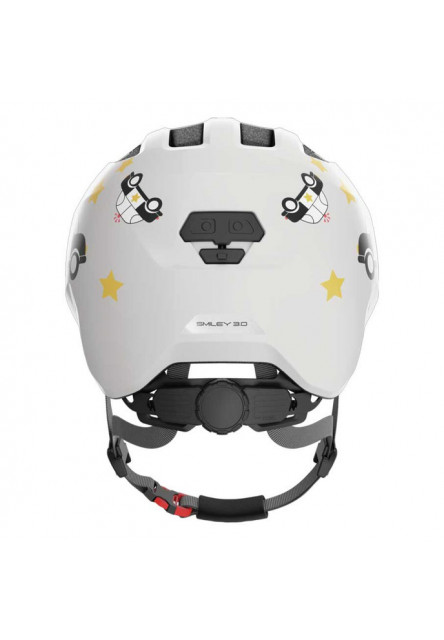 ABUS Detská cyklistická prilba Smiley 3.0 grey police 2026 M