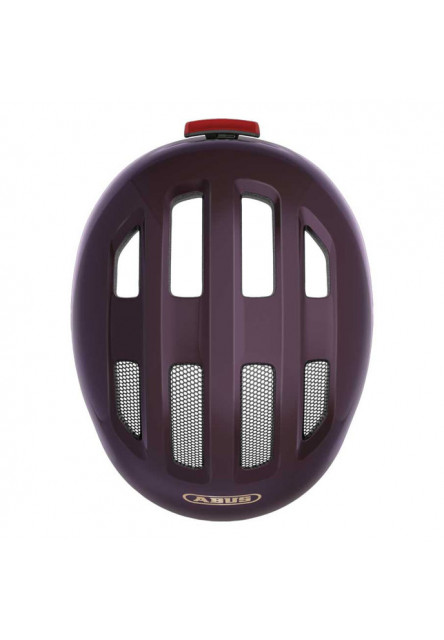 ABUS Detská cyklistická prilba Smiley 3.0 ACE LED royal purple 2026 M