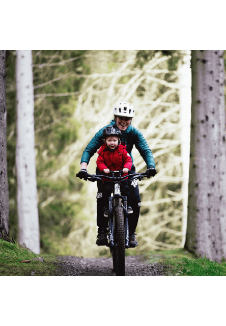 Kids Ride Shotgun MTB sedačka a riadidlá na rám