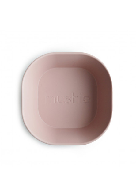 Hranaté obedové misky mushie - sage