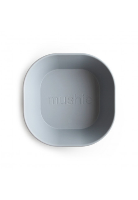 Hranaté obedové misky mushie - sage