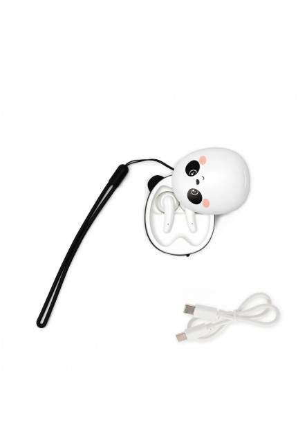 Bezdrôtové slúchadlá Legami Be Free - Wireless Earbuds - Panda