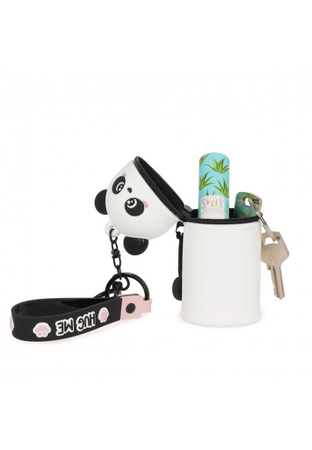 Peňaženka na mince Legami Mini Kawaii - Coin Purse With Key Ring - Panda