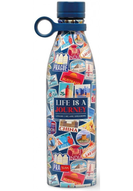 Termo fľaša Legami Hot & Cold - Vacuum Bottle - Travel - Stickers - 800 Ml