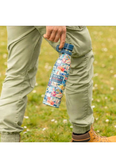 Termo fľaša Legami Hot & Cold - Vacuum Bottle - Travel - Stickers - 800 Ml