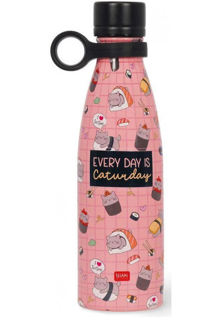 Termo fľaša Legami Hot & Cold - Vacuum Bottle - Sushi Cat - 500 Ml