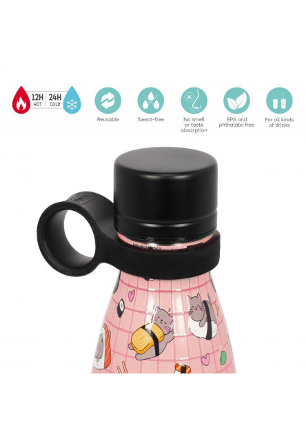 Termo fľaša Legami Hot & Cold - Vacuum Bottle - Sushi Cat - 500 Ml