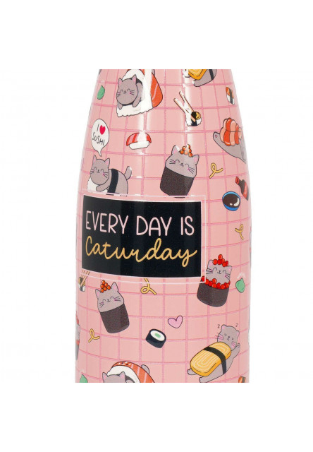 Termo fľaša Legami Hot & Cold - Vacuum Bottle - Sushi Cat - 500 Ml