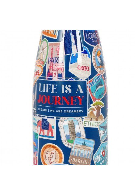 Termofľaša Legami Hot & Cold - Vacuum Bottle - Travel - Stickers - 500 Ml