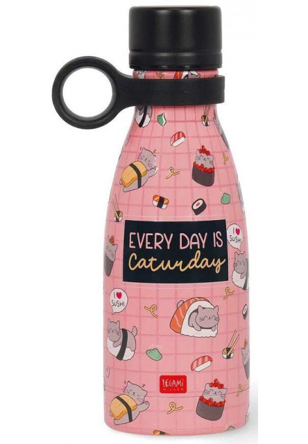 Termofľaša Legami Hot & Cold - Vacuum Bottle - Sushi Cat - 300 Ml